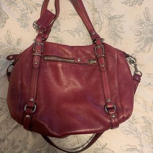 Coach leather handbag